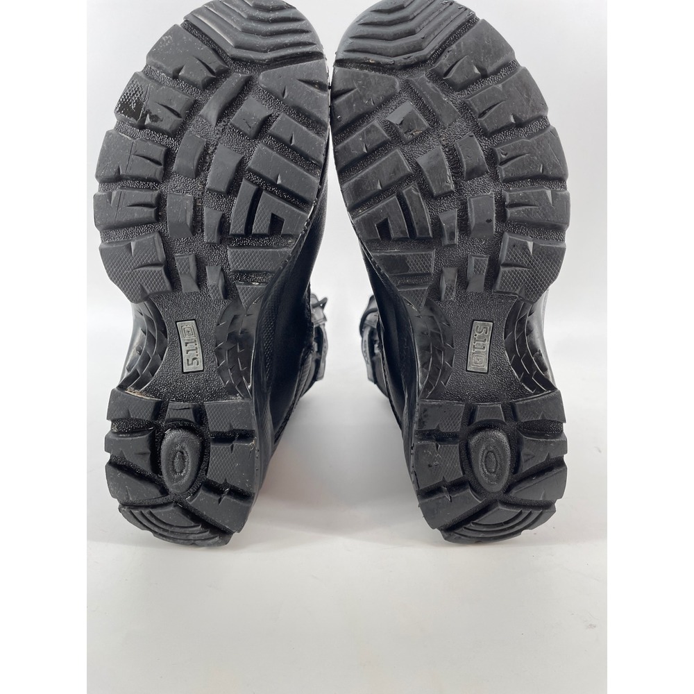 5.11 Tactical Boots Men's 10.5 Black ATAC Side Zip Performance Workwear Utility - Picture 9 of 9